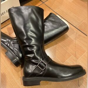 Eddie Bauer Black Leather High Tall Women’s boots